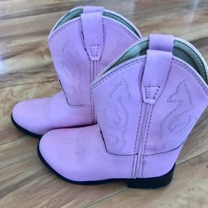 Size 6 Pink Cowboy Boots